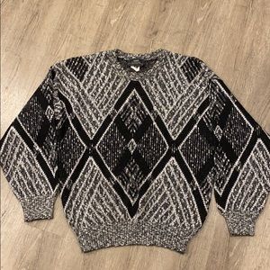 Vintage Grandpa Wool Sweater